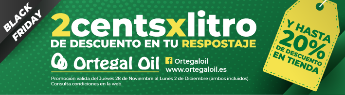 ¡BLACK FRIDAY… con ORTEGAL OIL!