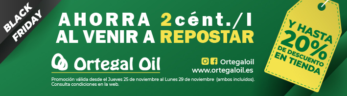 ¡EL BLACK FRIDAY LLEGA A ORTEGAL OIL!