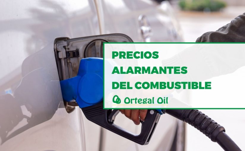 Insostenible subida de precios del combustible